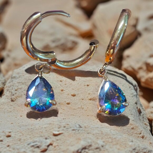 Aurora Drizzle 18-Karat Gold Plated Earrings - Picture 1 of 4